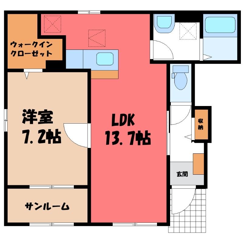 【間取】　図面と現状に相違がある場合には現状を優先