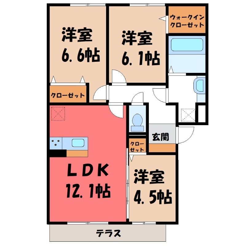 【間取】 図面と現状に相違がある場合には現状を優先