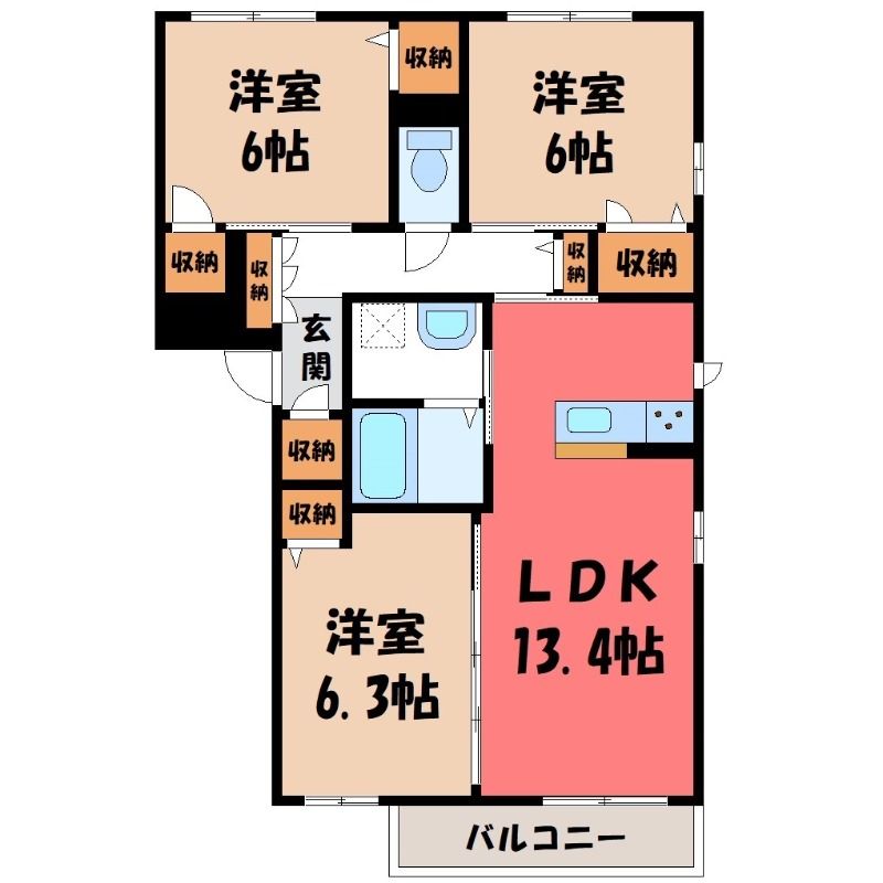 【間取】　図面と現状に相違がある場合には現状を優先